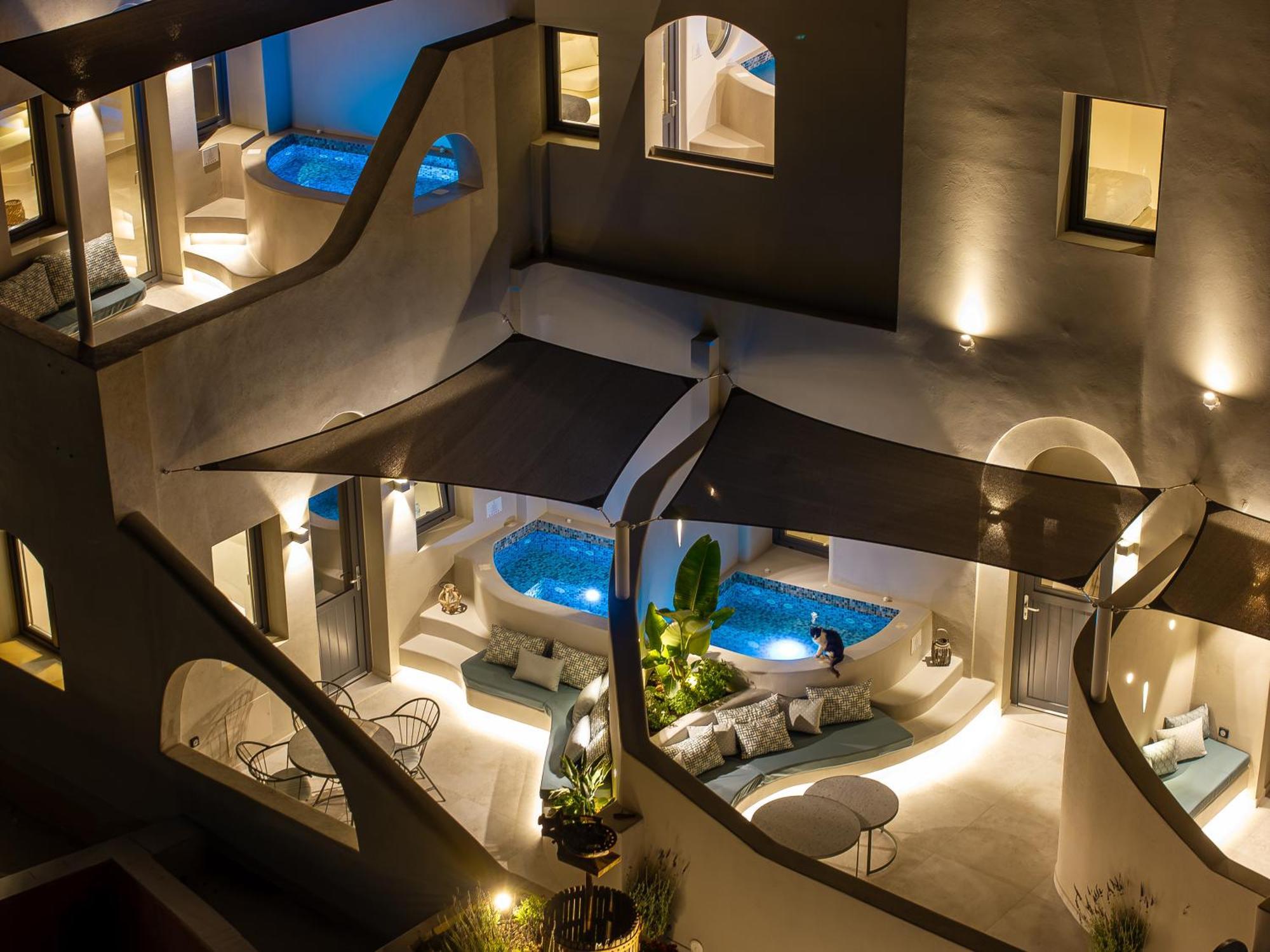 Galaria Serenity Suites Vóthon Kültér fotó