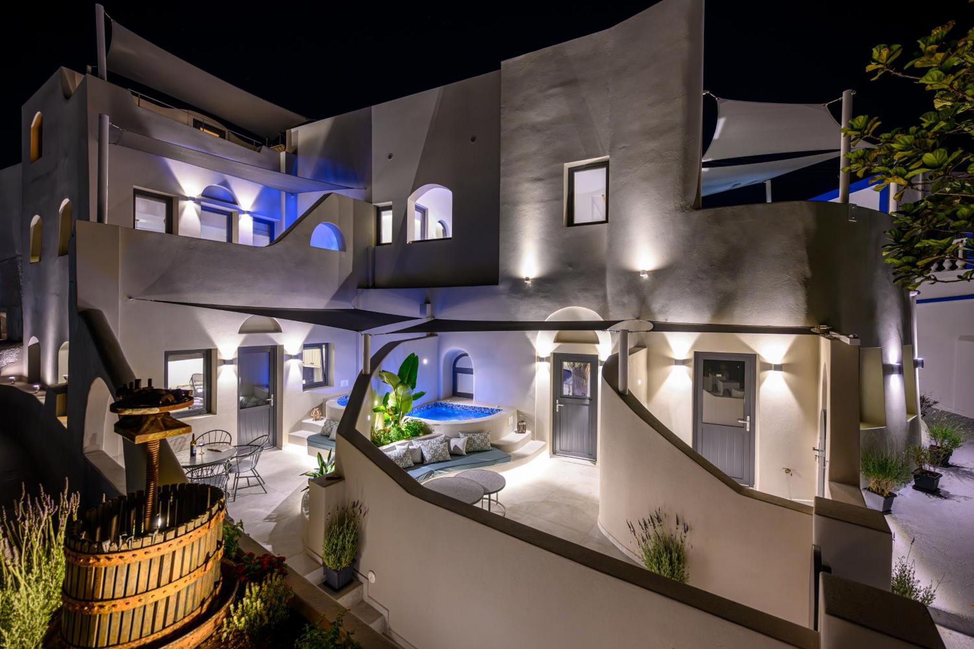 Galaria Serenity Suites Vóthon Kültér fotó
