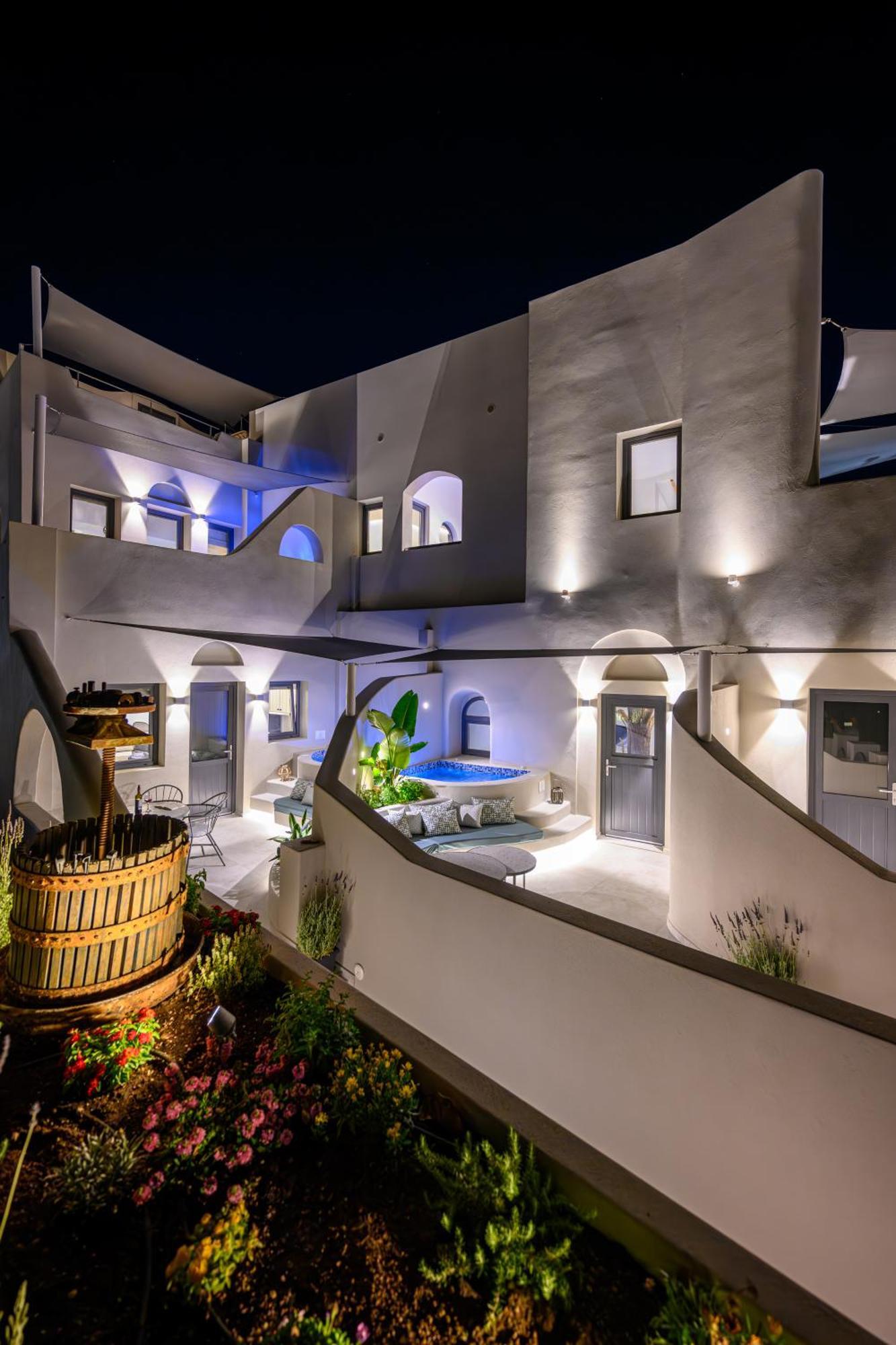Galaria Serenity Suites Vóthon Kültér fotó