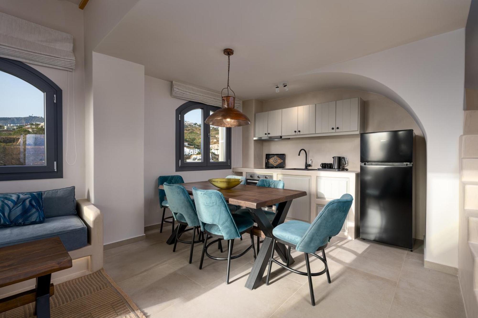 Galaria Serenity Suites Vóthon Kültér fotó