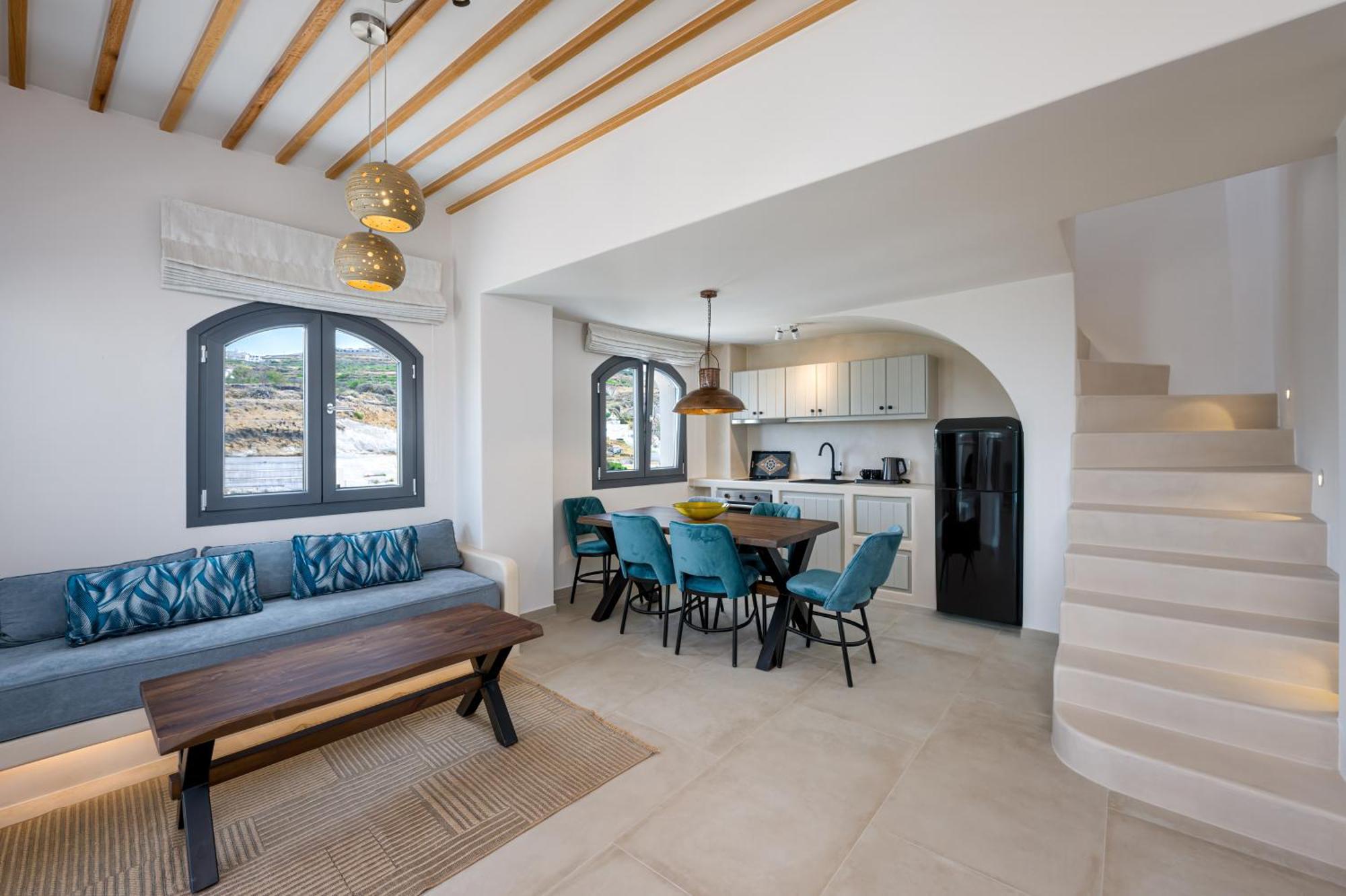 Galaria Serenity Suites Vóthon Kültér fotó